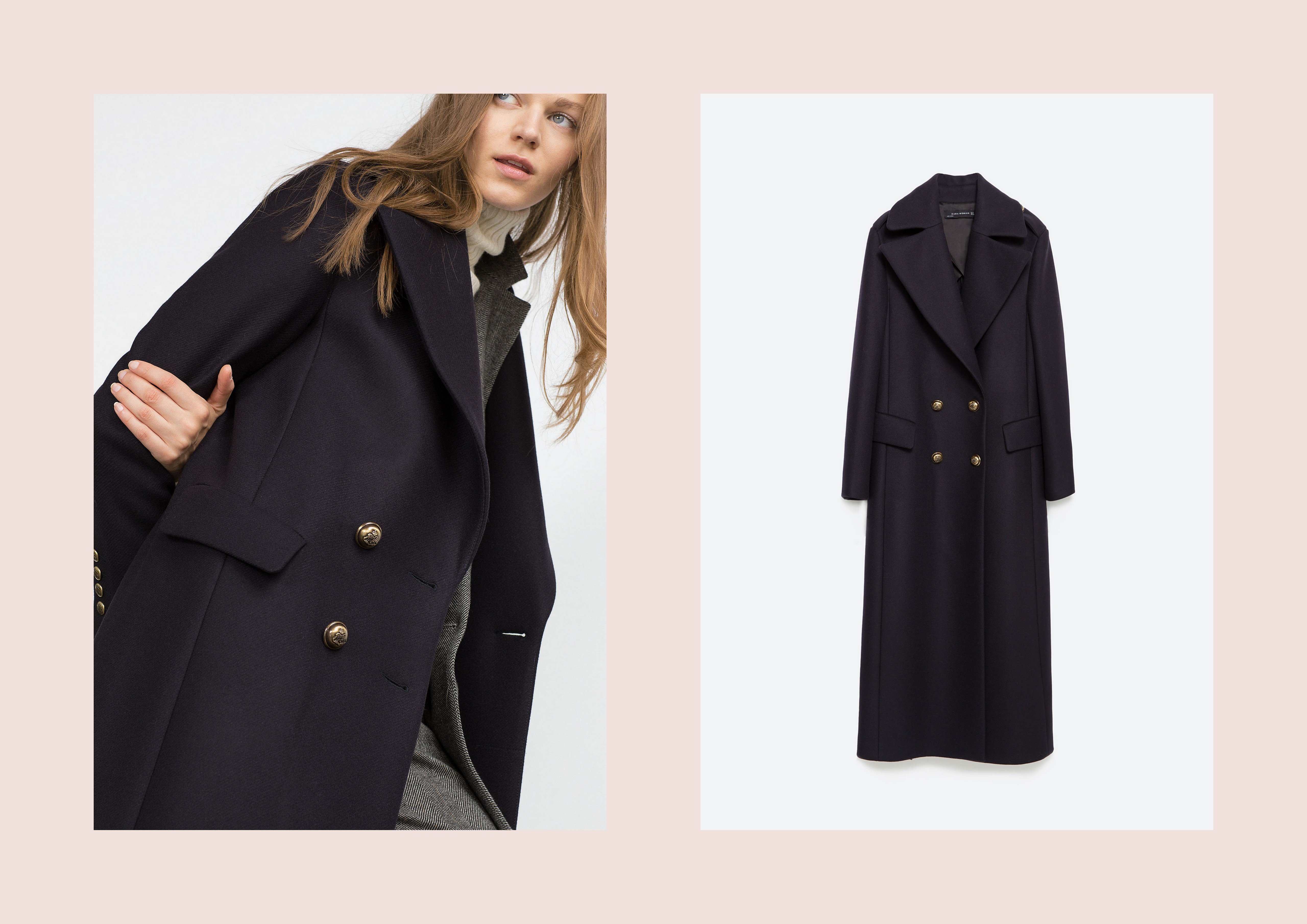 ZARA Military Coat