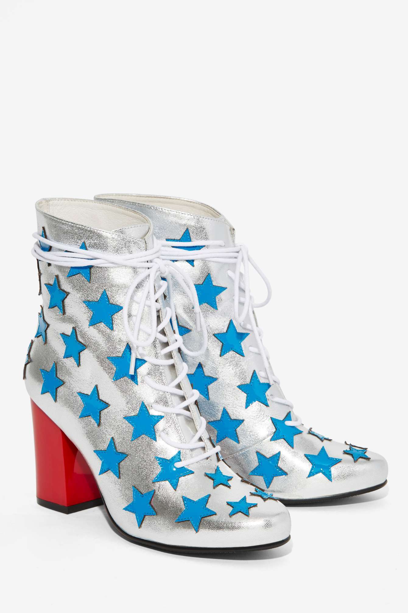 Non Blonde Starstruck Leather Boot