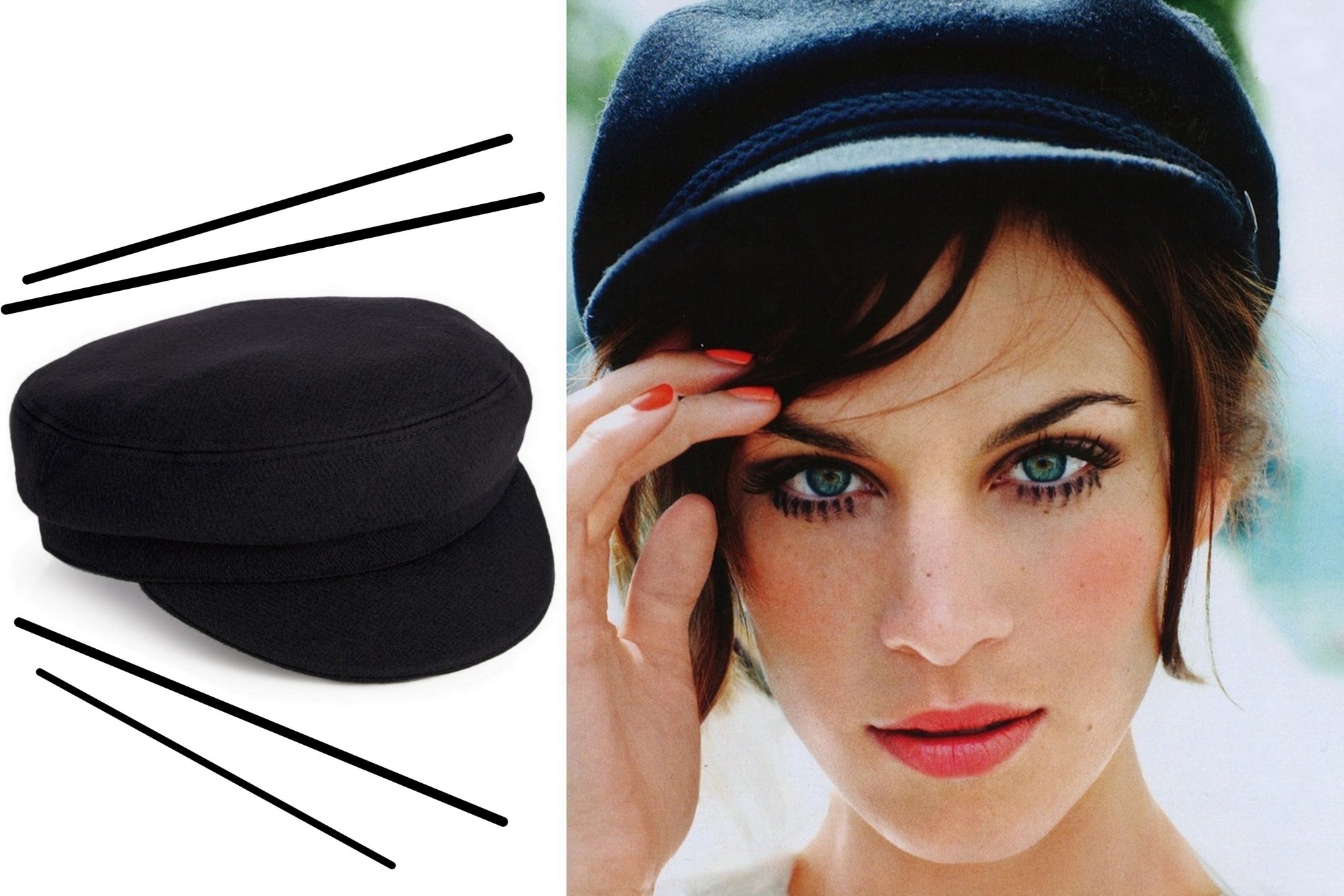 baker hat alexa chung