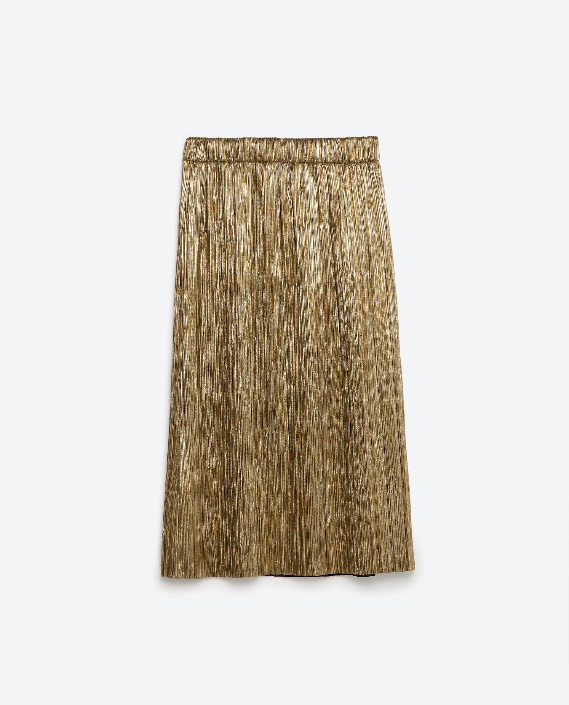 ZARA GOLD METALIC SKIRT