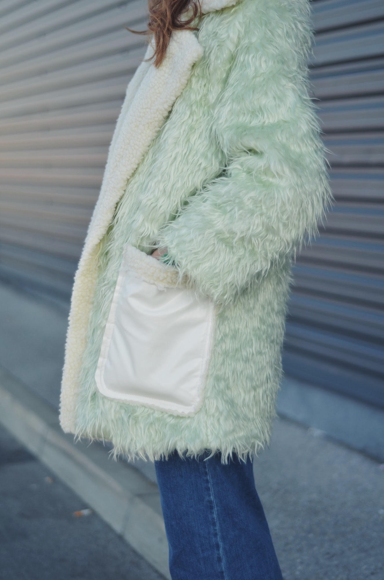 SHEIN MINT COAT
