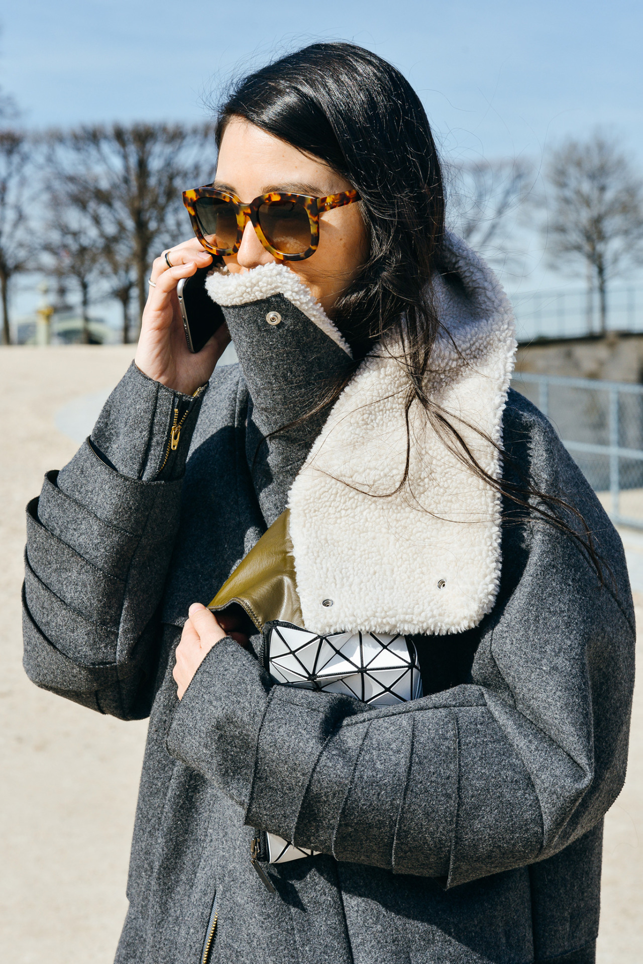 SHEARLING MOTO  JACKET