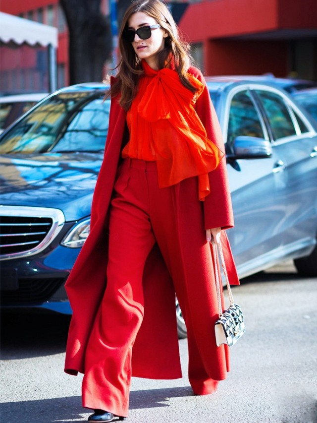 ONE COLOR FROM HEAD TO TOE