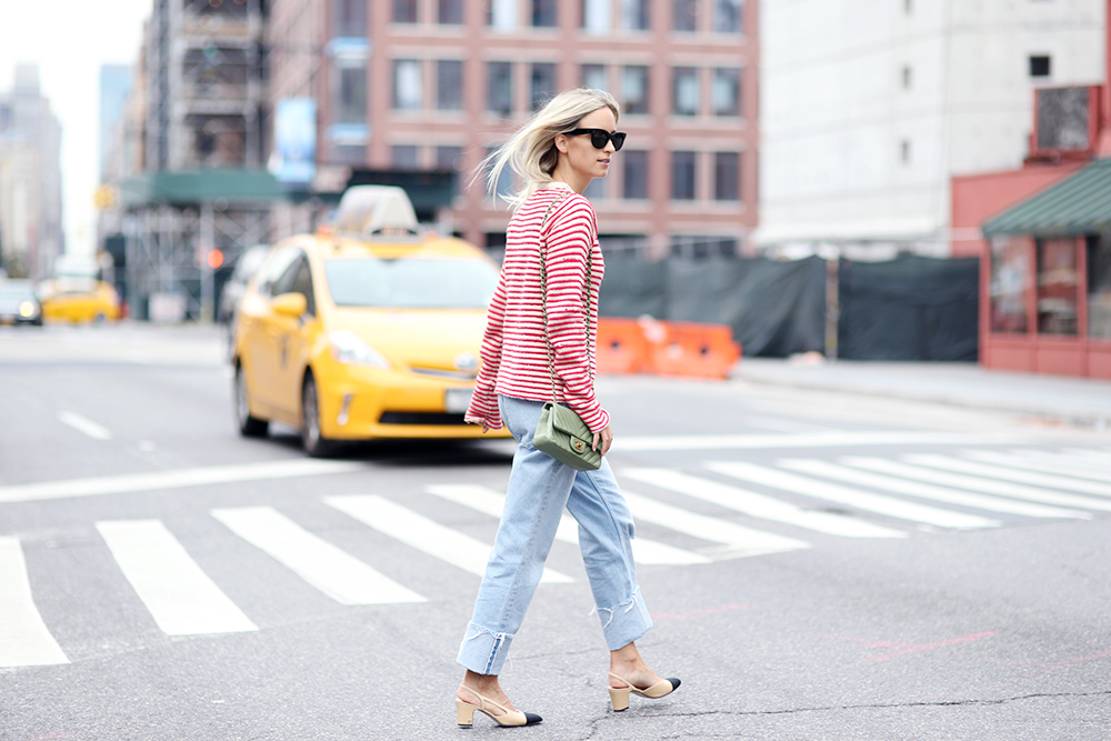 CHANEL CAP-TOE SLINGBACKS 